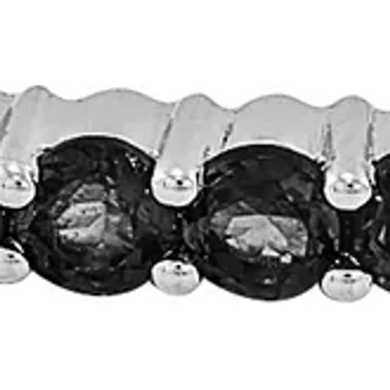  1.14 ct. t.w. Onyx Bracelet in Sterling SIlver