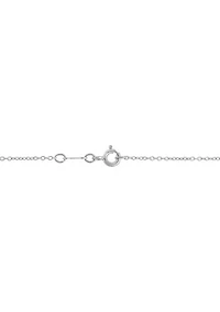 Nano Morganite and Created White Sapphire Pendant and Earrings Set in Sterling Silver