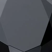 Onyx and Diamond Ring in Sterling Silver