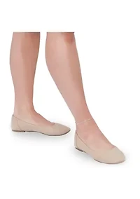 Long Bar and Beads Links Anklet in Sterling Silver