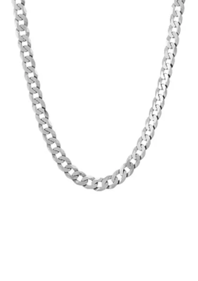 Inch Chain Necklace in Sterling Silver
