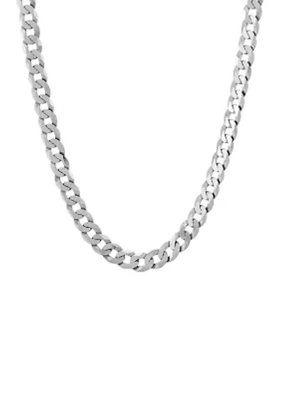 Inch Chain Necklace in Sterling Silver