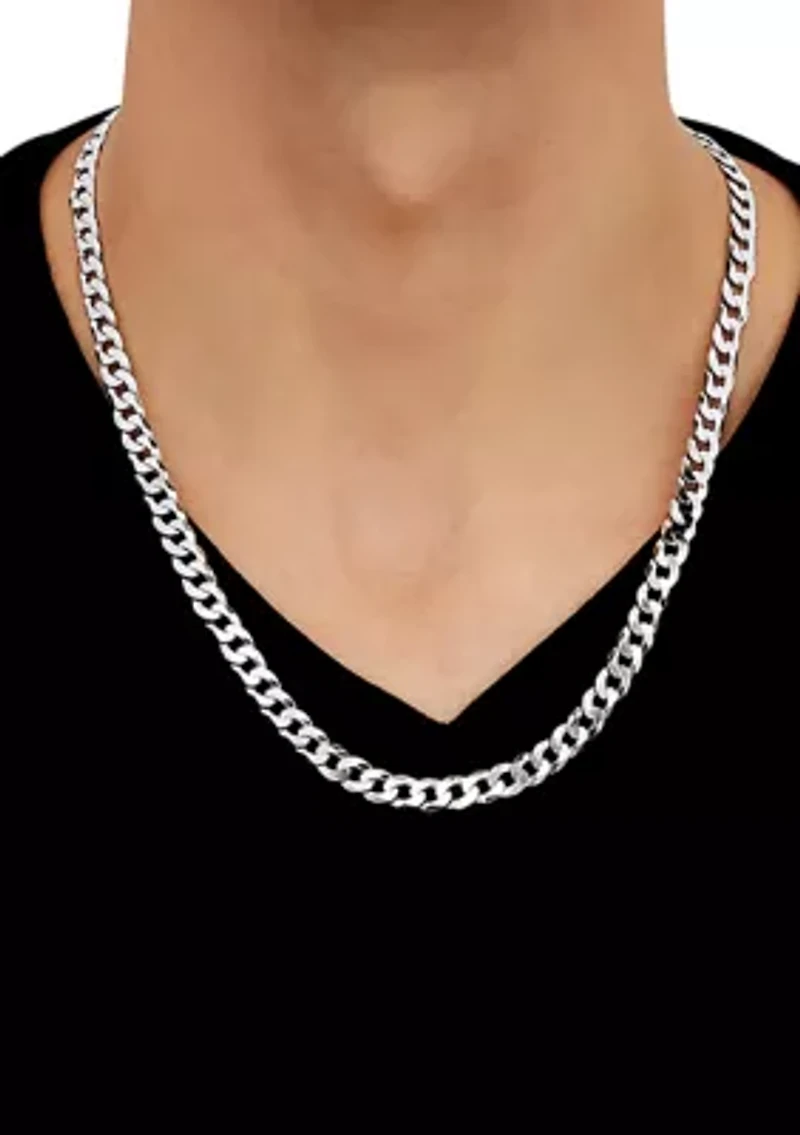 Inch Chain Necklace in Sterling Silver
