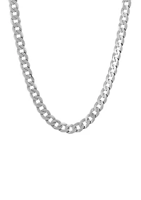 24 Inch Chain Necklace in Sterling Silver 