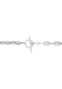 Toggle Chain Necklace in Sterling Silver