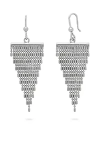 Sterling Silver Chandelier Earrings