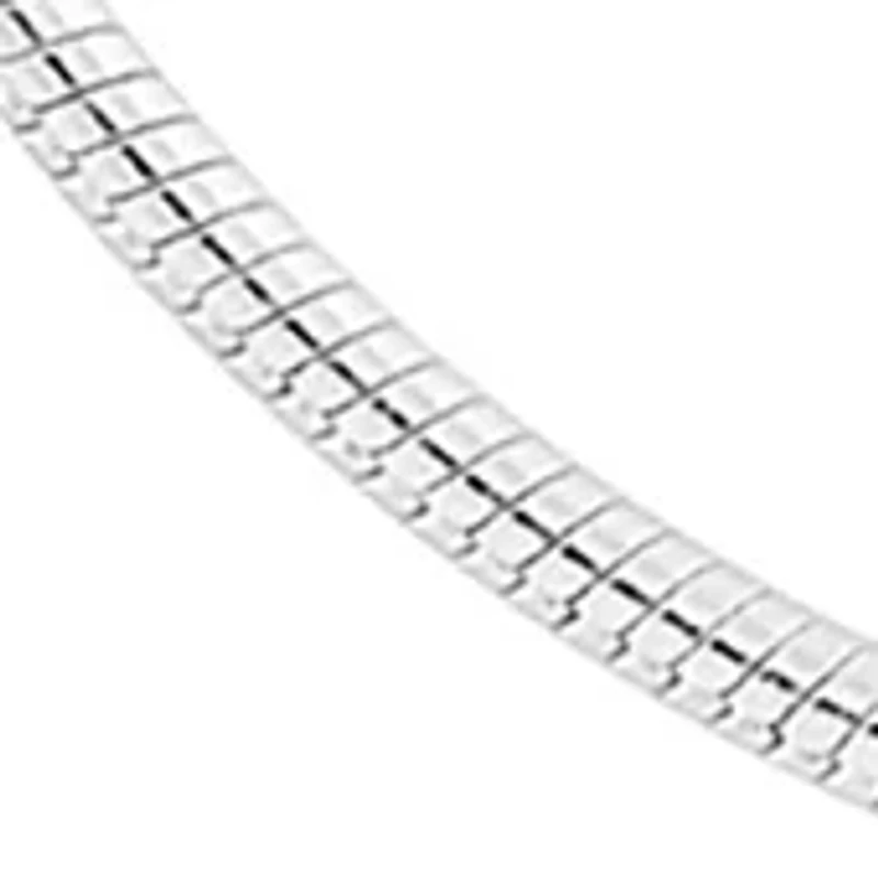 Sterling Silver Adjustable Snake Chain Necklace