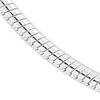 Sterling Silver Adjustable Snake Chain Necklace