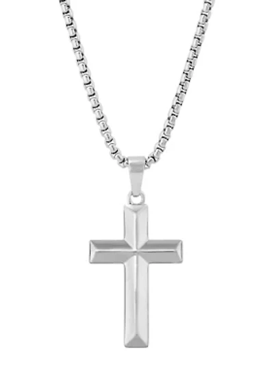 Cross Pendant in Sterling Silver