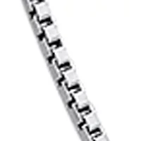 Sterling Silver Box Chain Necklace