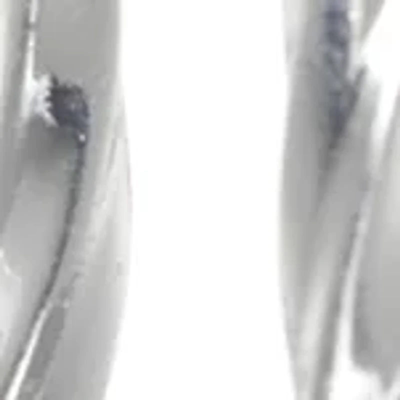 Square Twist Hoop Earrings in Sterling Silver