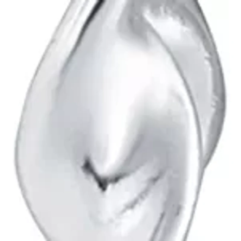 Twist Hoop Earrings in Sterling Silver