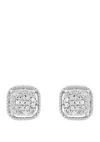 1/4 ct. t.w. Diamond Stud Earrings in Sterling Silver