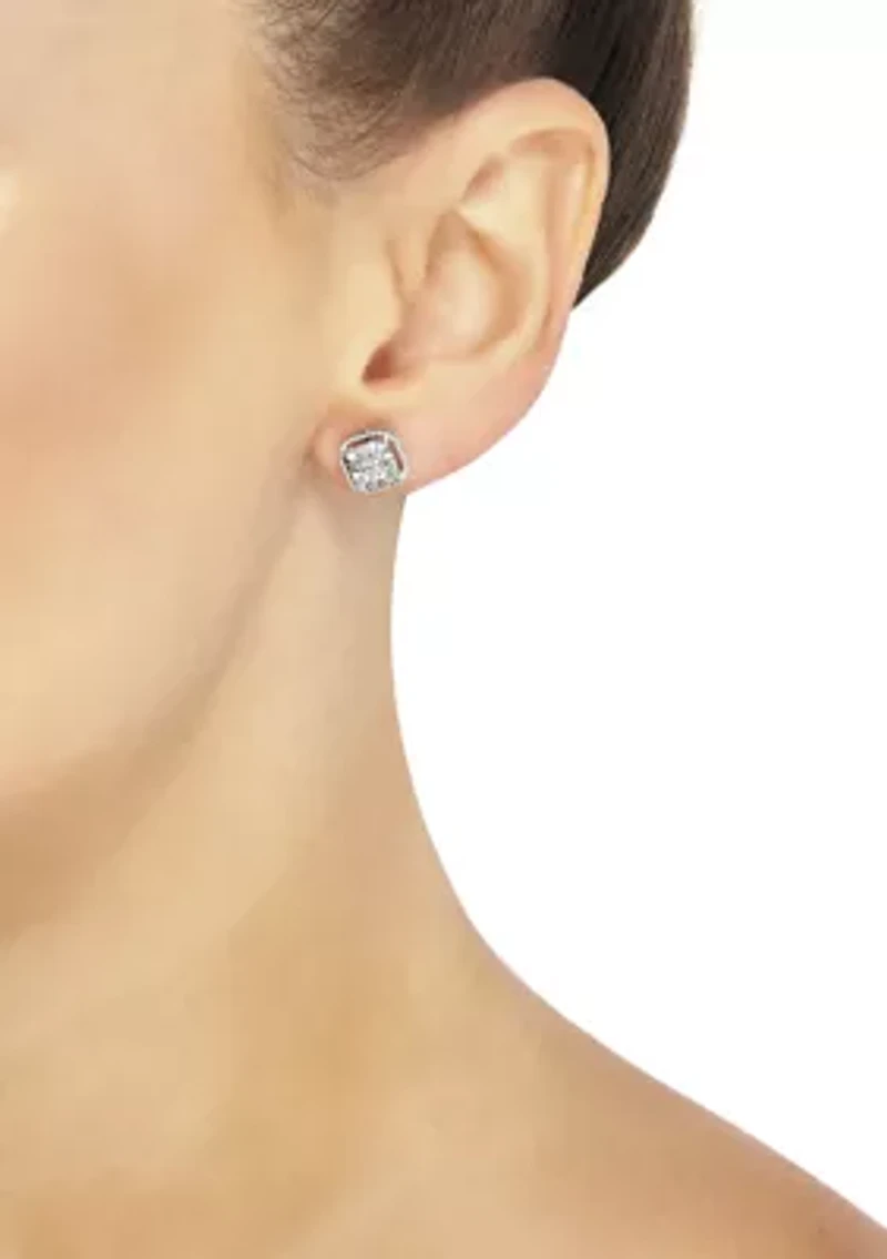 1/4 ct. t.w. Diamond Stud Earrings in Sterling Silver