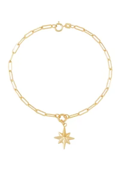 North Star Bracelet in 10K Yellow Gold