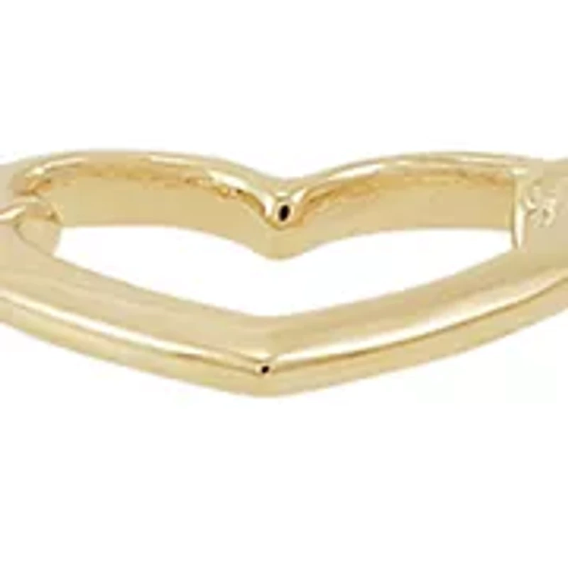 Heart Bracelet in 10K Yellow Gold
