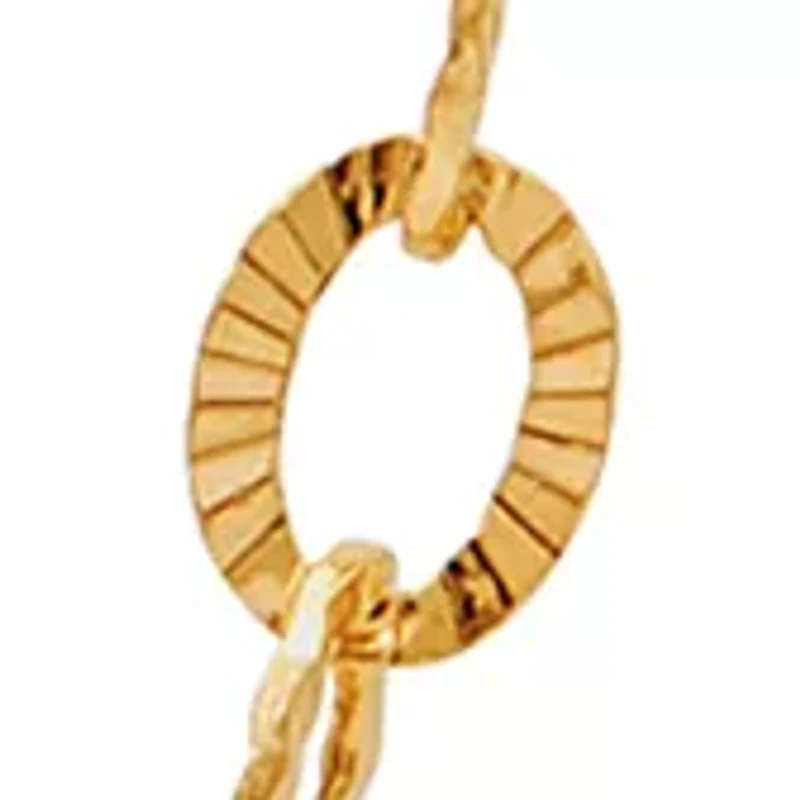 Link Chain Necklace In 10k Yellow Gold