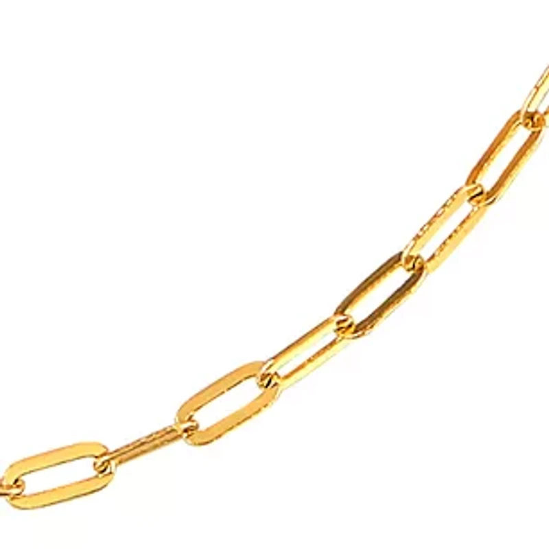 18 Inch Chain Necklace in 10K Yellow Gold 