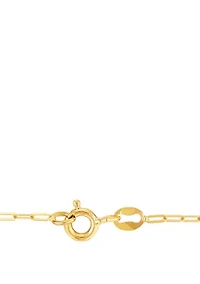 18 Inch Chain Necklace in 10K Yellow Gold 