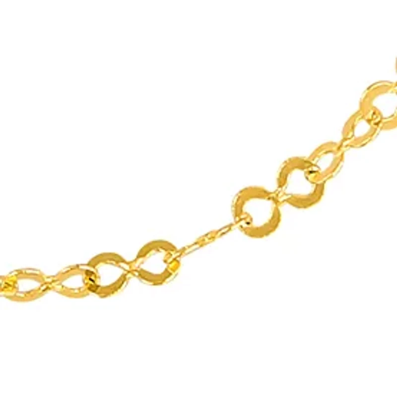 18 Inch Link Chain in 10K Yellow Gold 
