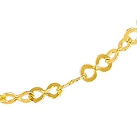 18 Inch Link Chain in 10K Yellow Gold 