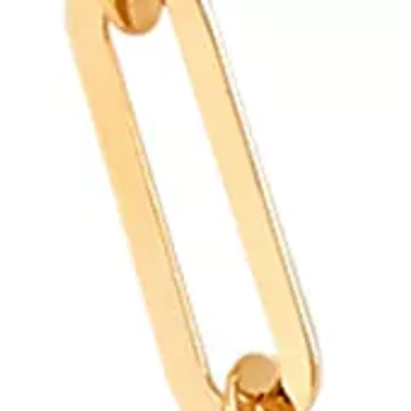 Paperclip Chain in 10K Yellow Gold