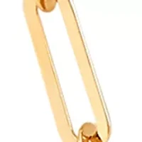 Paperclip Chain in 10K Yellow Gold