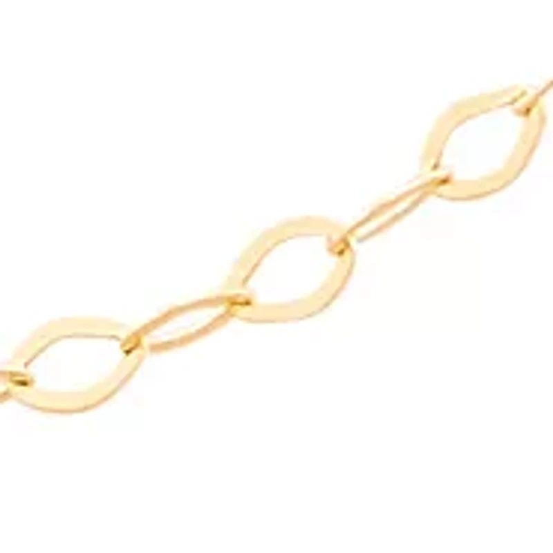 Cable Chain Necklace in 10K Yellow Gold