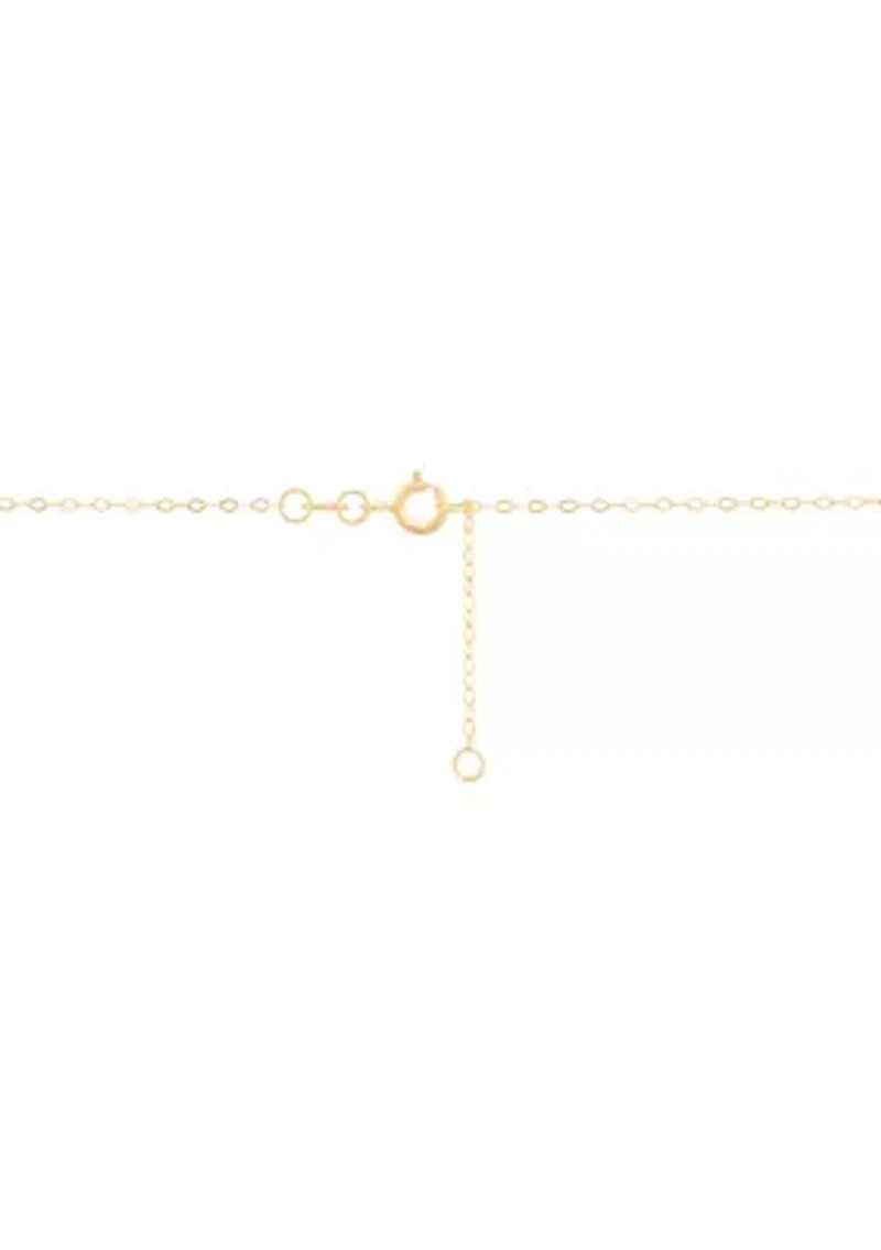 Cable Chain Necklace in 10K Yellow Gold
