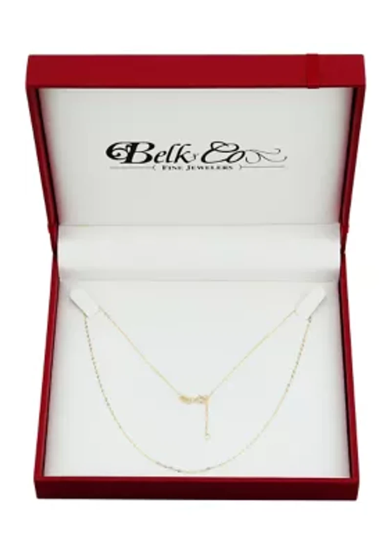 Cable Chain Necklace in 10K Yellow Gold