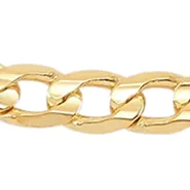 Solid 3 + 1 Figaro Bracelet in 10K Yellow Gold