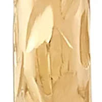 Tube Hoop Earrings in 10K Yellow Gold