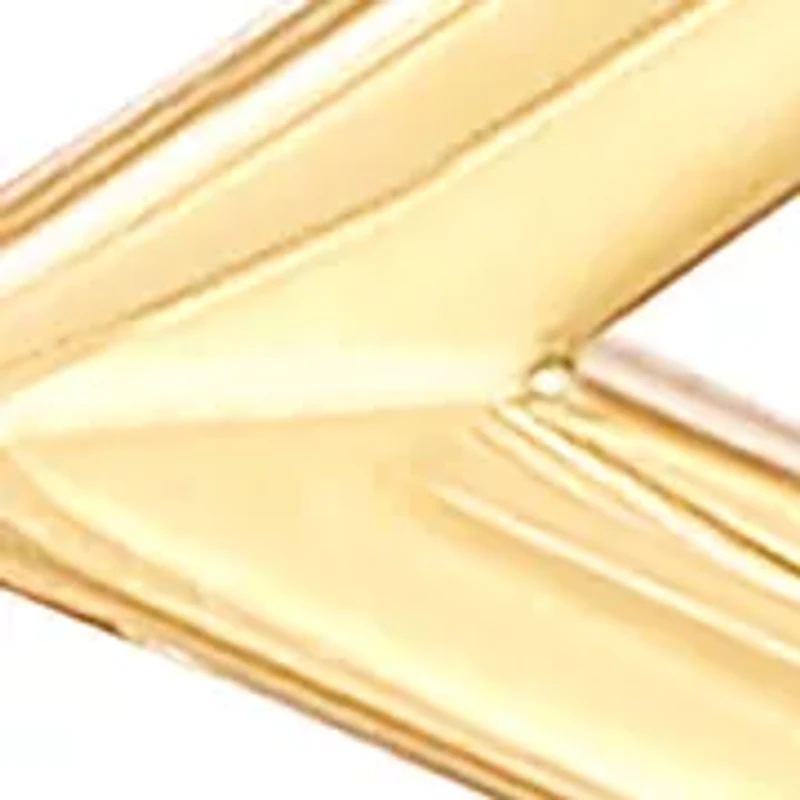 Zig Zag Bar Stud Earrings in 10K Yellow Gold