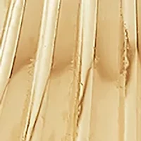 Small Shell Stud Earrings in 10K Yellow Gold