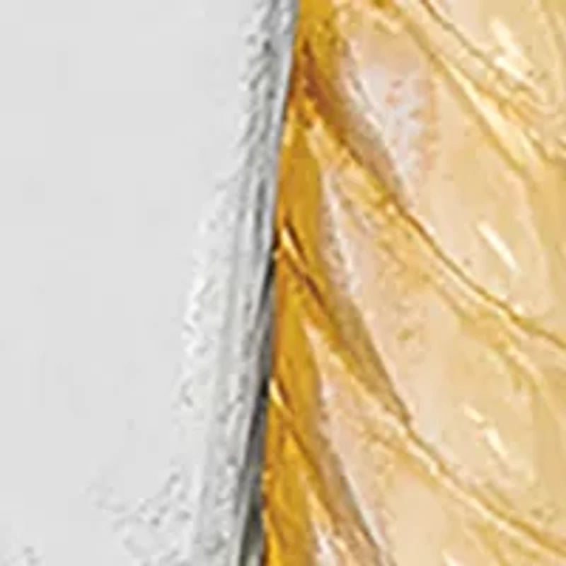 Bypass Tube Hoop Earrings in 10K Yellow and White Gold