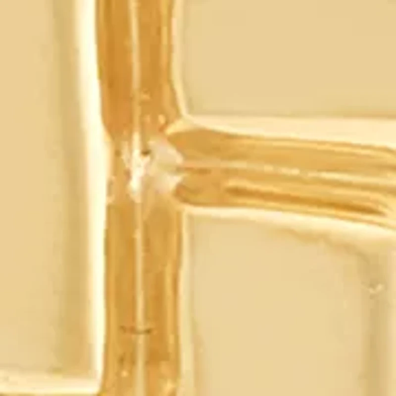 Square Shape Stud in 10K Yellow Gold