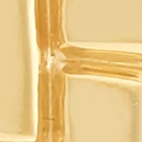 Square Shape Stud in 10K Yellow Gold