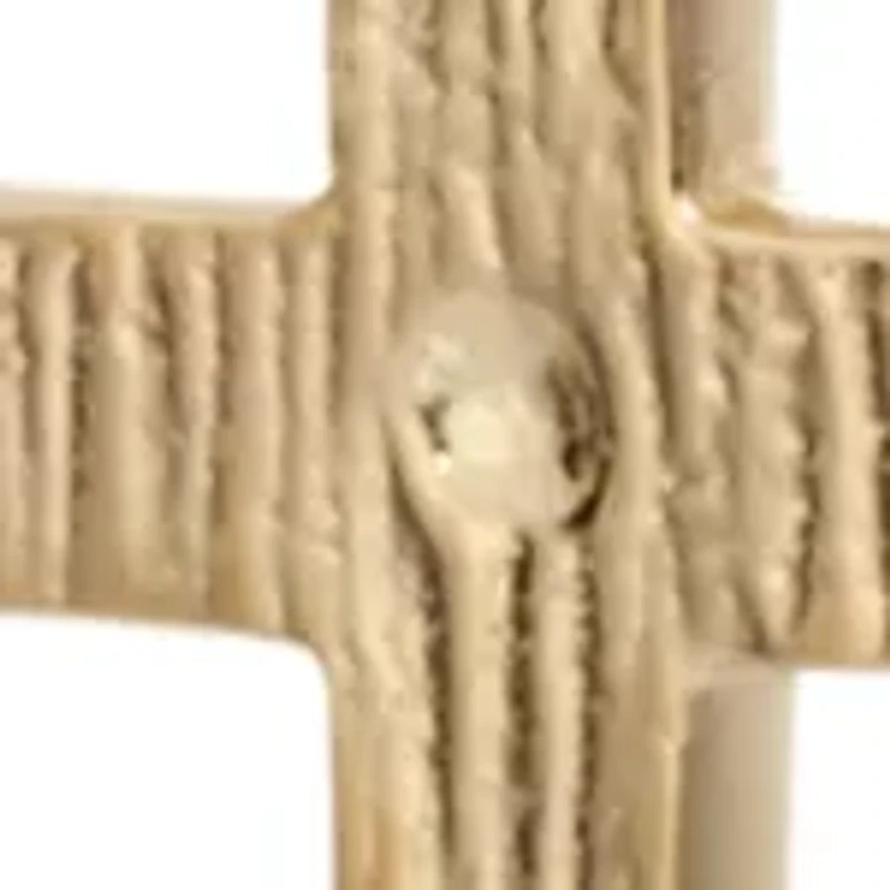 10K Yellow Gold Cross Pendant