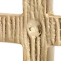 10K Yellow Gold Cross Pendant