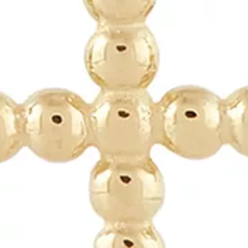 Cross Necklace in 10K Yellow Gold