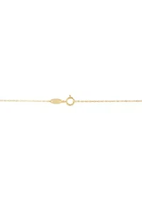 Cross Necklace in 10K Yellow Gold