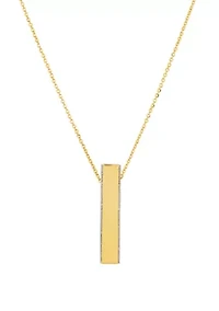 Long Necklace in 10K Yellow Gold