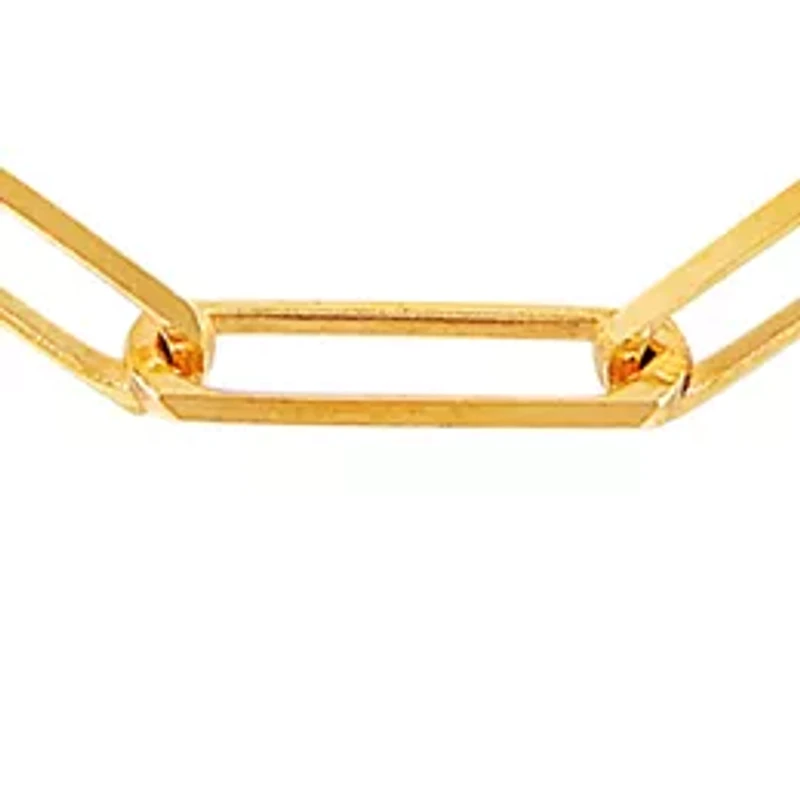 Link Chain Necklace in 10K Yellow Gold 