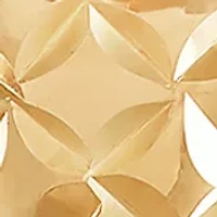 Heart RVSB Dangle Necklace in 10K Yellow Gold