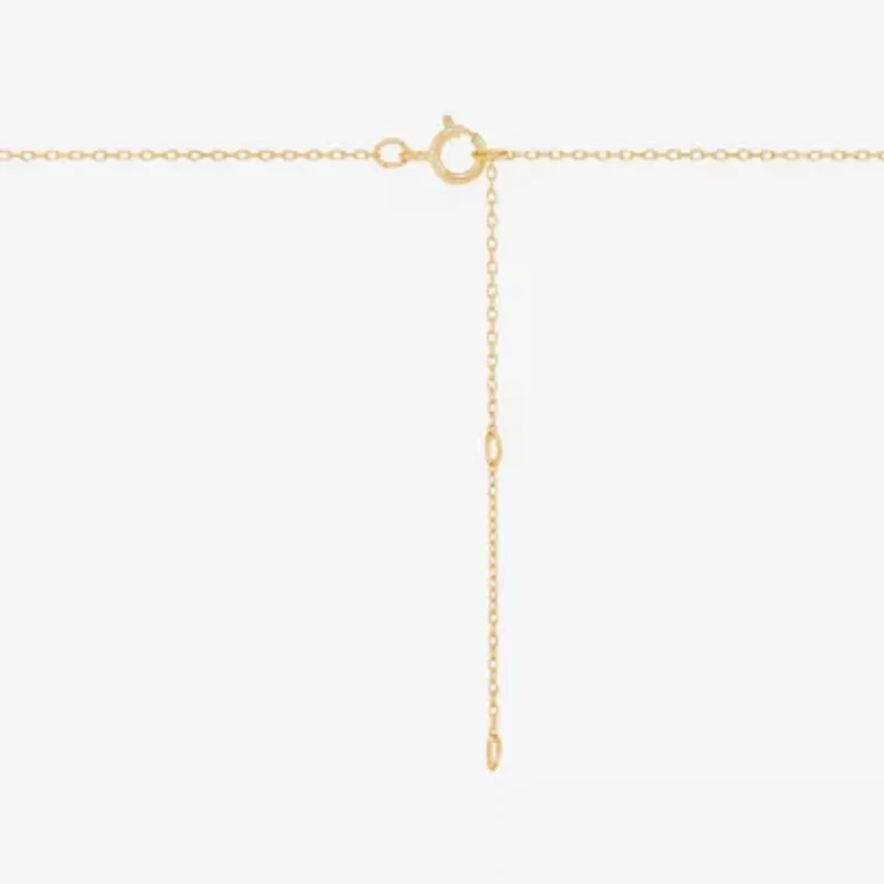 10K Yellow Gold Mom Bead Necklace