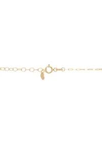 Mama Necklace in 10K Yellow Gold