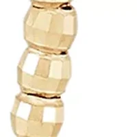 1.5 Millimeter Beads Chain Necklace in 10K Yellow Gold