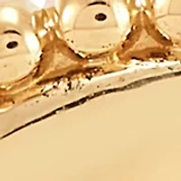 Beaded Butterfly Necklace in 10K Yellow Gold