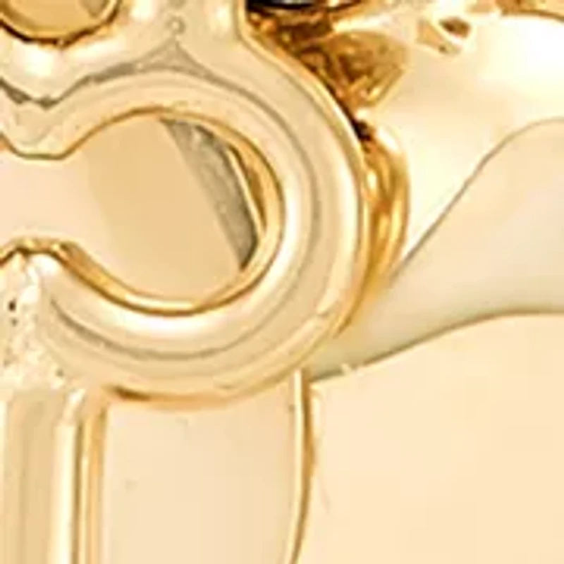 Heart & Key & Love Necklace in 10K Yellow Gold