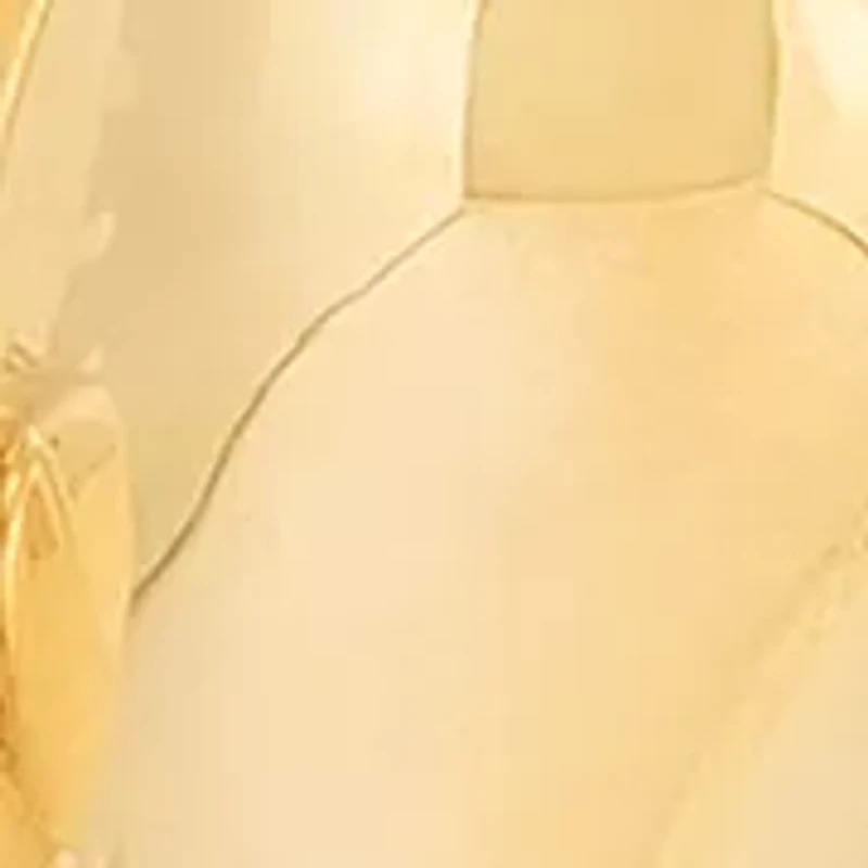 Cross and Heart Necklace in Yellow Gold